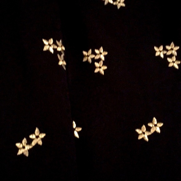 Giorgio Fiorloni Collection black floral dress size 12 - Picture 5 of 5